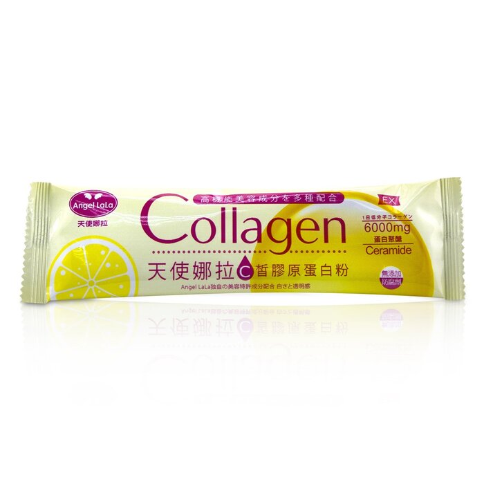 Angel LaLa EX Collagen Patent PO-OG Proteoglycan 6000mg Collagen Powder - Glutathione GSH & Vitamin C (Exp. 23/07/2022) 15x8gProduct Thumbnail
