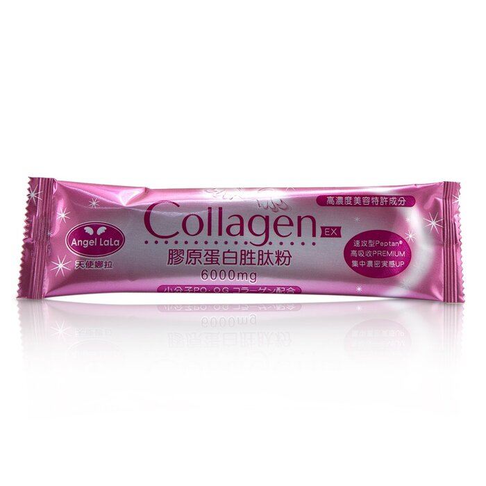 Angel LaLa 天使娜拉 EX Collagen Patent PO-OG Proteoglycan 6000mg Collagen Powder - Milk Flavoured (Exp. 20/08/2022) 15x8gProduct Thumbnail