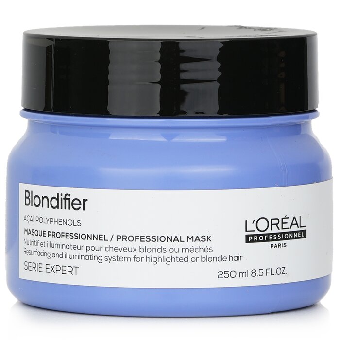 L'Oreal Professionnel Serie Expert - قناع Blondifier Acai Polyphenols تجديد وإضاءة النظام 250ml/8.5ozProduct Thumbnail