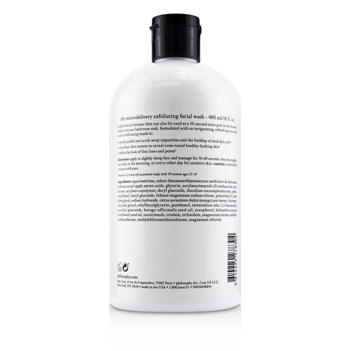 Philosophy The Microdelivery Daily Exfoliating Facial Wash (Bottle Slightly Dented) 480ml/16ozProduct Thumbnail