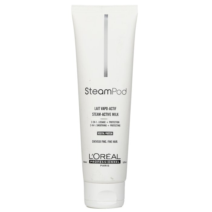 L'Oreal Professionnel SteamPod Steam Activated Milk (Smoothing + Protecting) (For Fine Hair)  150ml/5.1ozProduct Thumbnail