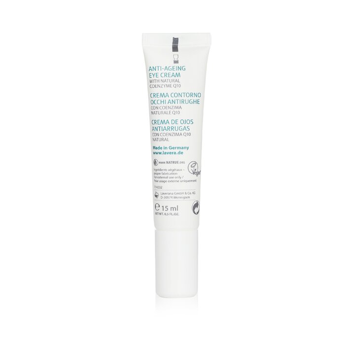 Lavera Basis Sensitiv Anti-Ageing Eye Cream - With Organic Mallow & Organic Shea Butter 15ml/0.5ozProduct Thumbnail