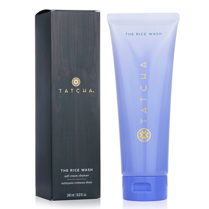 Tatcha The Rice Wash - Soft Cream Cleanser (For Normal To Dry Skin) קרם קלינסר עבור עור רגיל עד יבש 240ml/8ozProduct Thumbnail
