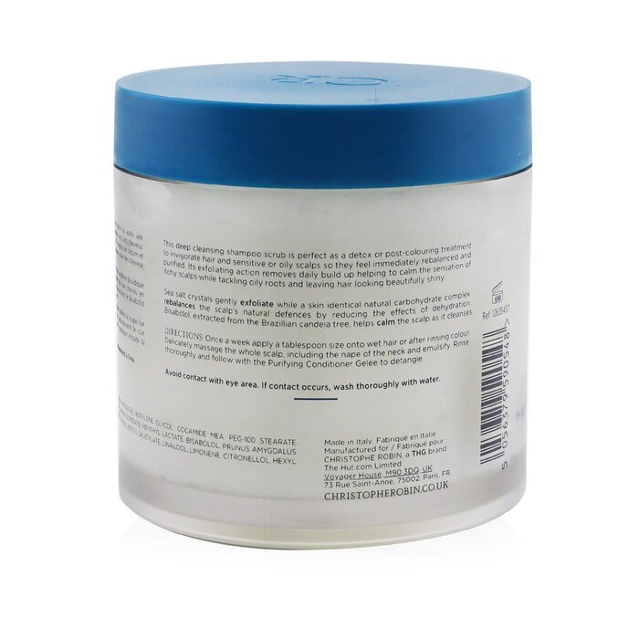 クリストフ ロビン Christophe Robin Cleansing Purifying Scrub with Sea Salt (Soothing Detox Treatment Shampoo) - Sensitive or Oily Scalp 250ml/8.4ozProduct Thumbnail