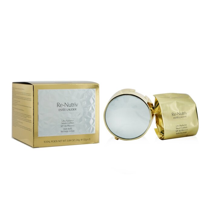 Estee Lauder Re Nutriv Ultra Radiance Serum Cushion SPF 40 with Extra Refill 2x14g/0.49ozProduct Thumbnail