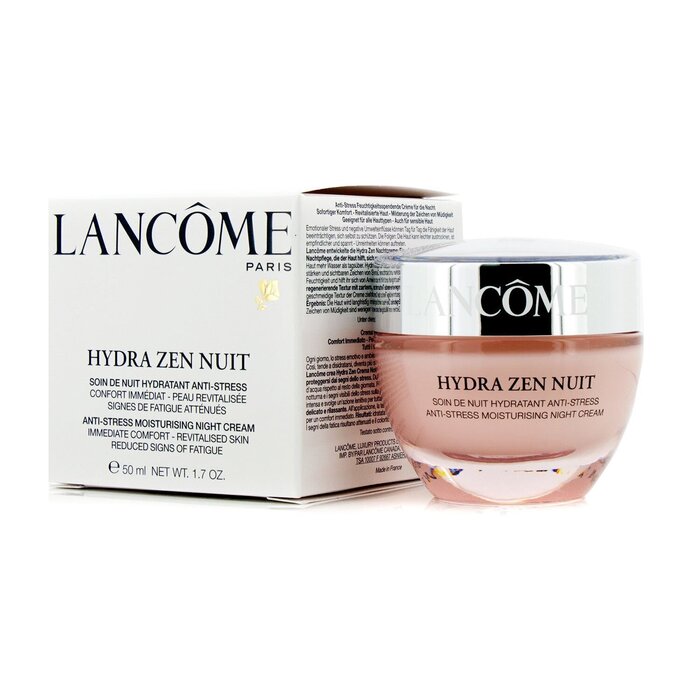 Lancome Hydra Zen Anti-Stress Moisturising Night Cream - All Skin Types (Box Slightly Damaged) 50ml/1.7ozProduct Thumbnail
