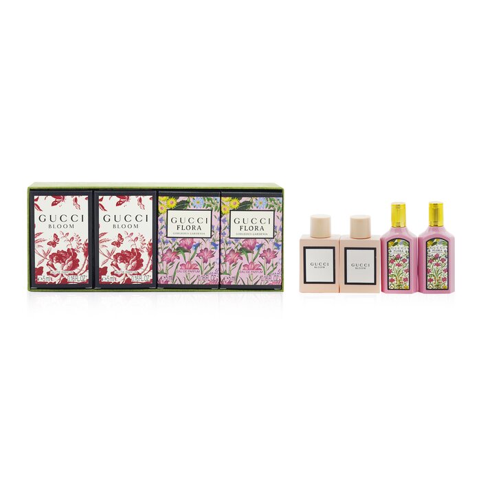 Gucci Miniatures Coffret: 2x Bloom EDP + 2x Flora Gorgeous Gardenia EDP  4x5ml/0.16ozProduct Thumbnail
