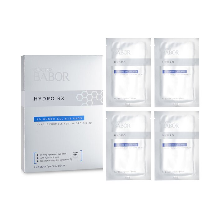 Babor 芭柏爾 Doctor Babor Hydro Rx 3D 水凝膠眼墊 4pairsProduct Thumbnail