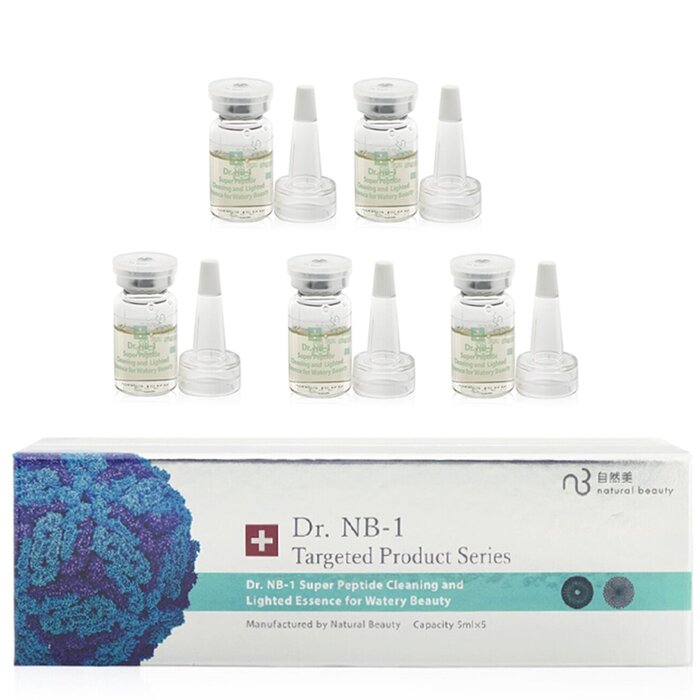 Natural Beauty سلسلة المنتجات المستهدفة من دكتور NB-1 Dr. NB-1 تنظيف سوبر ببتيد وجوهر مضاء للجمال المائي 5x 5ml/0.17ozProduct Thumbnail