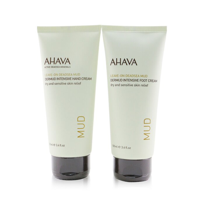 Ahava Mud Hand & Foot Duo Kit: Dermud Intensive Hand Cream 100ml+ Dermud Intensive Foot Cream 100ml 2pcsProduct Thumbnail