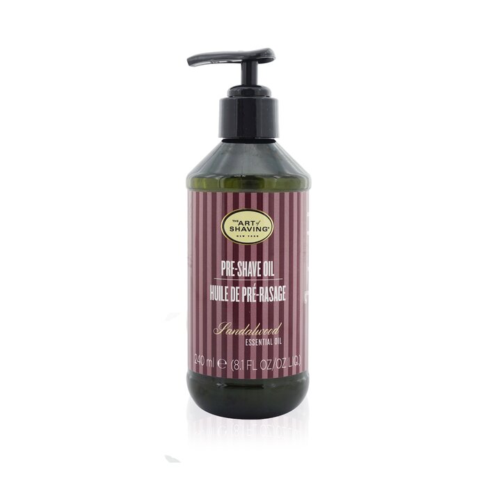 The Art Of Shaving Pre Shave Oil - Sandalwood Essential Oil (With Pump) (Unboxed) 240ml/8.1ozProduct Thumbnail
