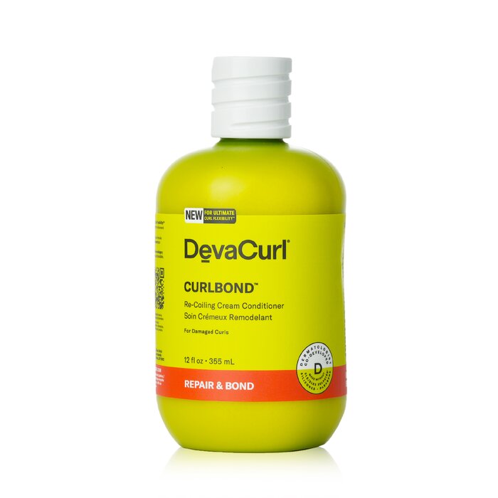 DevaCurl CurlBond Re-Coiling Cream Conditioner - Վնասված գանգուրների համար 355ml/12ozProduct Thumbnail
