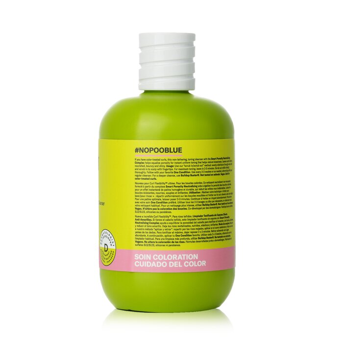 DevaCurl No-Poo Blue (Anti-Brass Zero Lather Toning Cleanser - For Color-Treated Curls 355ml/12ozProduct Thumbnail