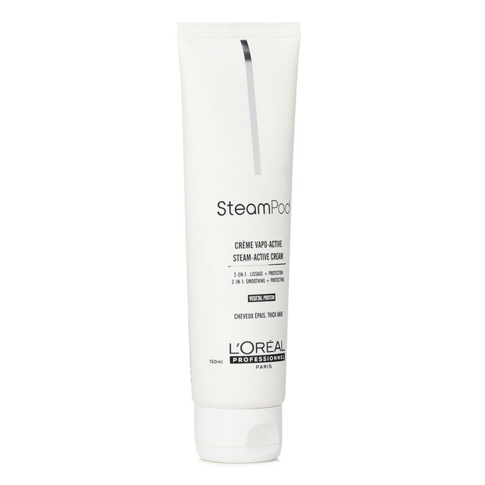 ロレアル L'Oreal Professionnel Steampod Steam Active Cream (Smoothing + Protecting) (For Thick Hair) 150ml/5.1ozProduct Thumbnail