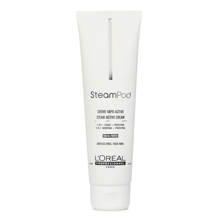 ロレアル L'Oreal Professionnel Steampod Steam Active Cream (Smoothing + Protecting) (For Thick Hair) 150ml/5.1ozProduct Thumbnail