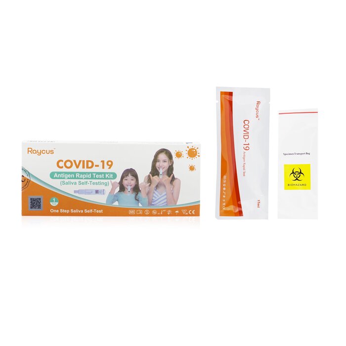 Raycus COVID19 Antigen Rapid Test Kit (Saliva SelfTesting) 50 Test