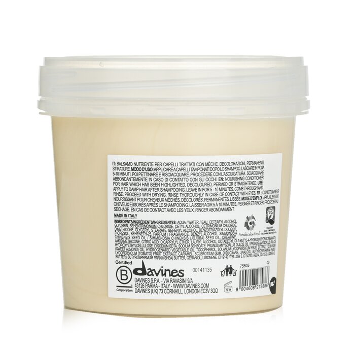 Davines Nounou Conditioner (For Highly Processed or Brittle Hair) 250ml/8.82ozProduct Thumbnail