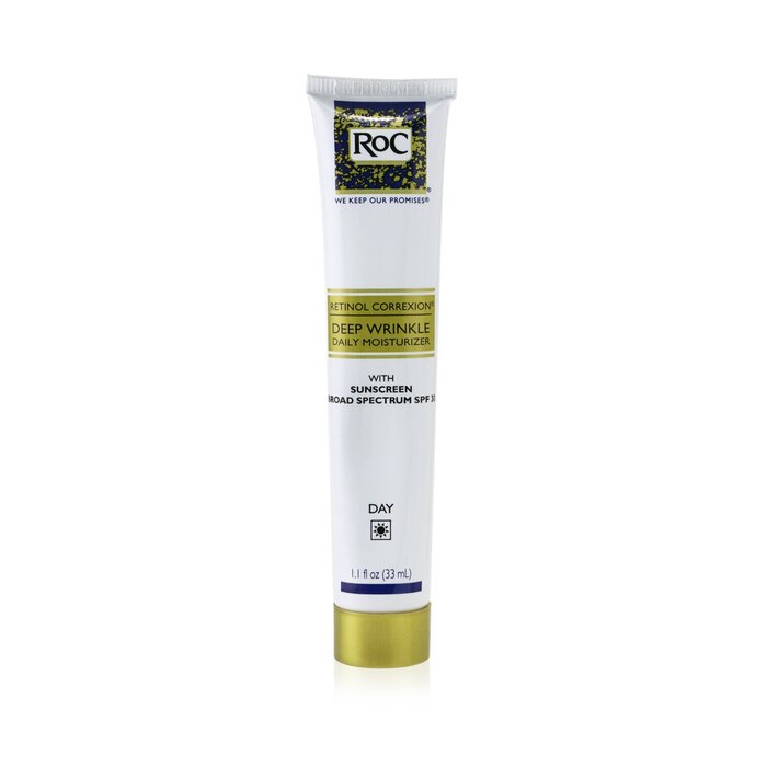 ROC Retinol Correxion Deep Wrinkle Daily Moisturizer With Sunscreen Broad Spectrum SPF 30 (Exp. Date 10/2022) 33ml/1.1ozProduct Thumbnail