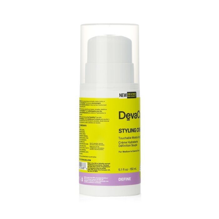 DevaCurl Styling Cream Touchable Moisturizing Definer - Για μέτριες έως χοντρές μπούκλες 150ml/5.1ozProduct Thumbnail