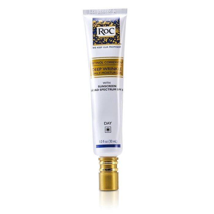 ROC Retinol Correxion Deep Wrinkle Daily Moisturizer With Sunscreen Broad Spectrum SPF 30 (Exp. Date 12/2022) 30ml/1ozProduct Thumbnail