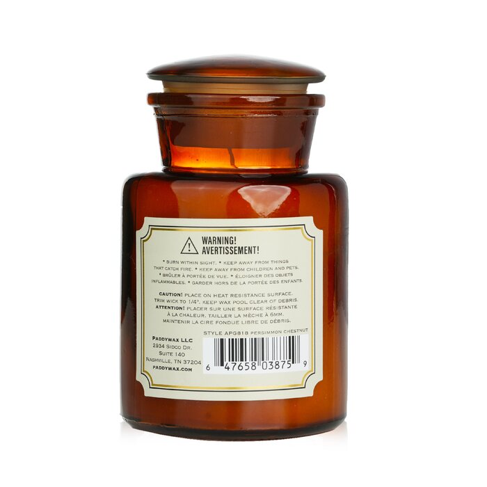 Paddywax Apothecary Candle - Persimmon Chestnut 226g/8ozProduct Thumbnail