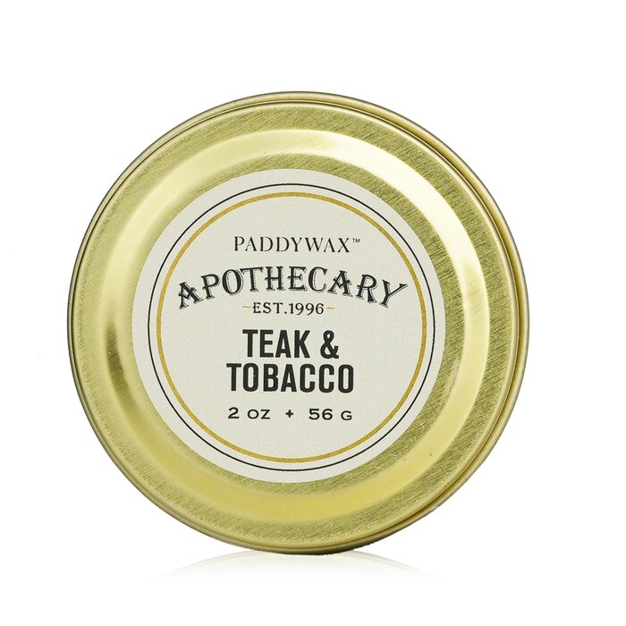 Paddywax Apothecary Candle - Teak & Tobacco 56g/2ozProduct Thumbnail