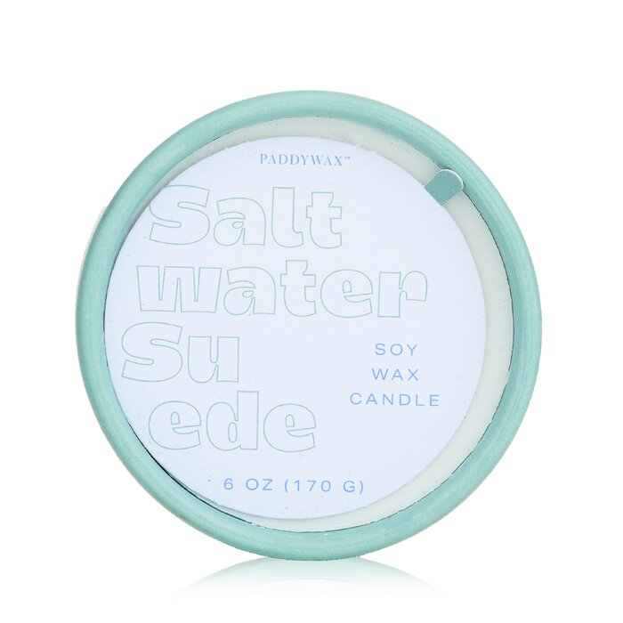 Paddywax Color Block 陶瓷蠟燭 - Saltwater Suede 170g/6ozProduct Thumbnail