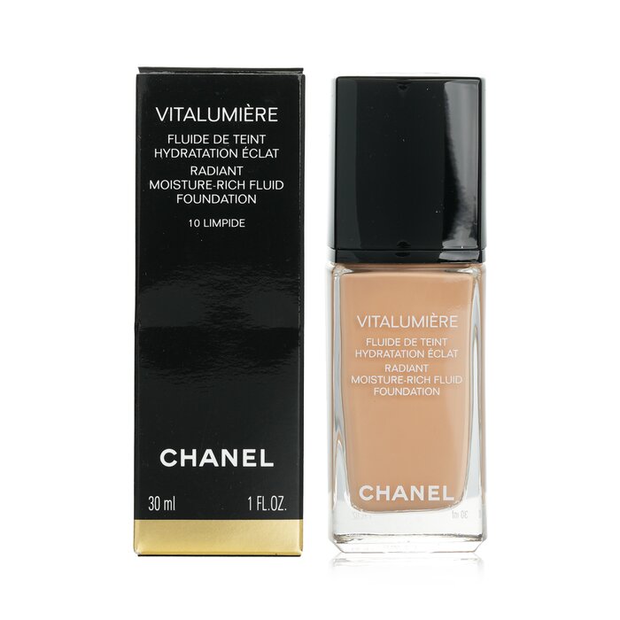 Chanel Vitalumiere Radiant Moisture Rich Fluid Foundation 30ml/1ozProduct Thumbnail