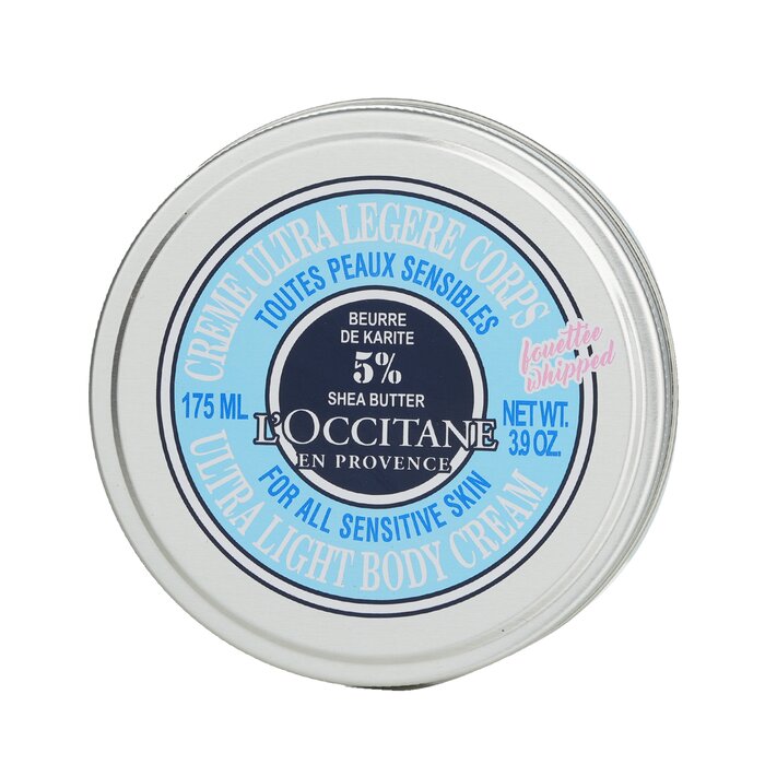 L'Occitane Shea Butter Ultra Light Body Cream 175ml/3.9ozProduct Thumbnail