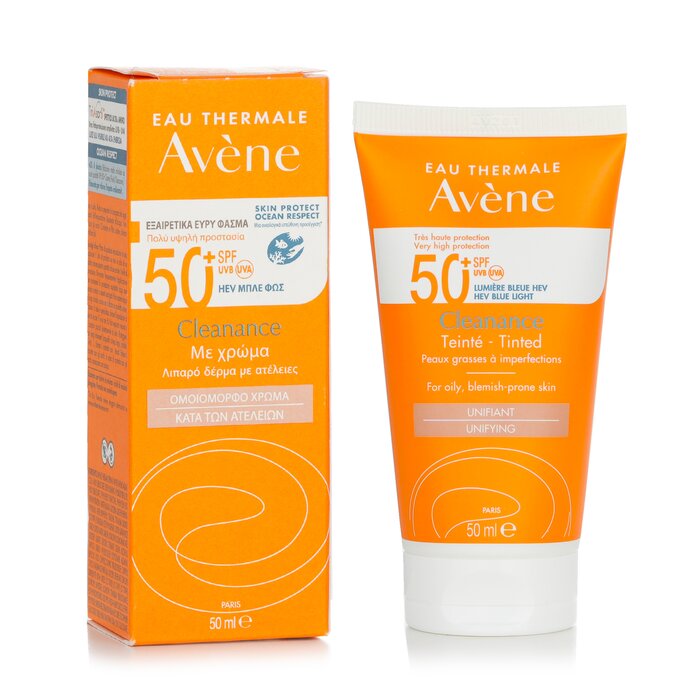 Avene Bardzo wysoka ochrona Cleanance Color SPF50+ - do skóry tłustej ze skłonnością do wyprysków 50ml/1.7ozProduct Thumbnail