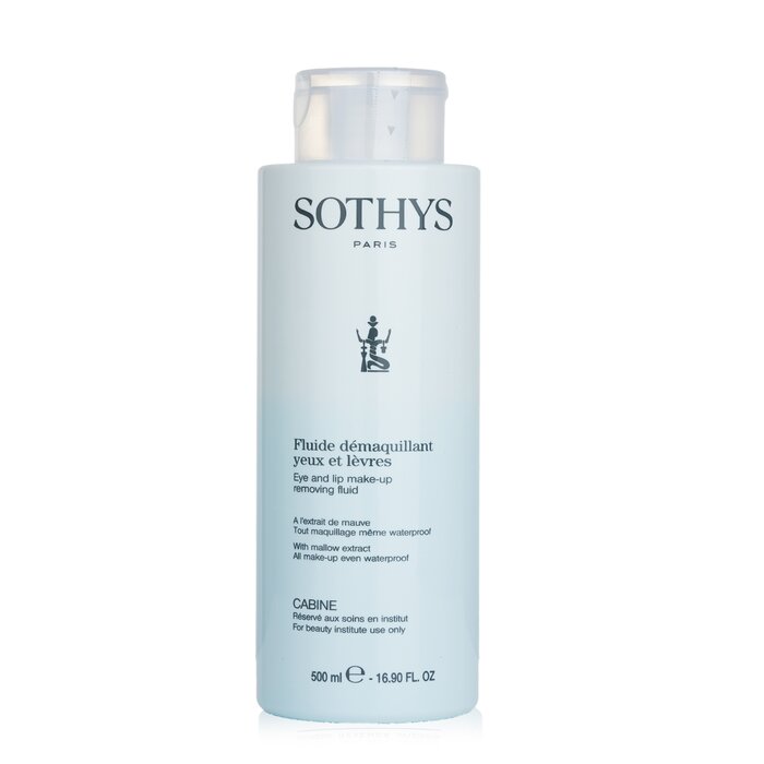 Sothys Eye And Lip Make-Up Removing Fluid With Mallow Extract - For All Make Up Even Waterproof (Salon Size) 500ml/16.9ozProduct Thumbnail