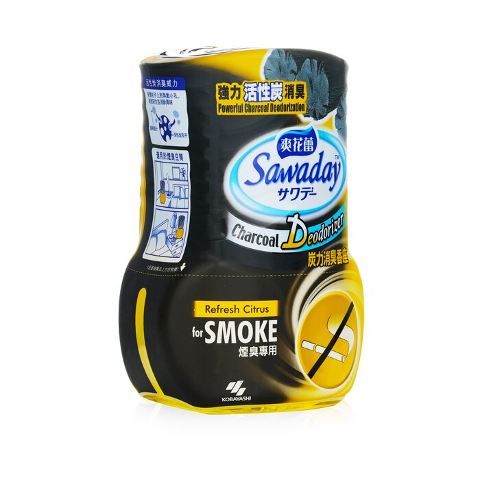 Kobayashi Sawaday Charcoal Deodorizer For Smoke - Fresh Citrus 350mlProduct Thumbnail