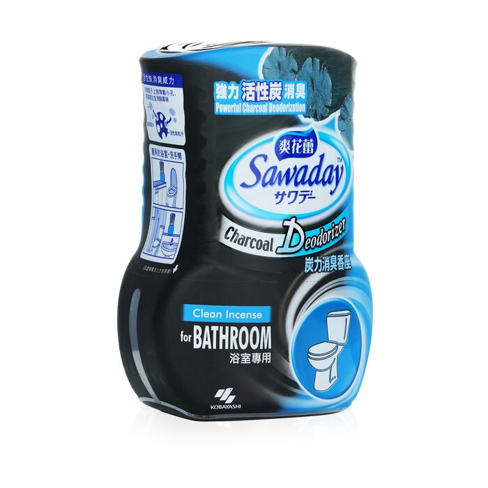 Kobayashi Sawaday Charcoal Deodorizer for Bathroom - Clean Incense 350mlProduct Thumbnail
