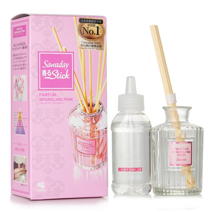 Kobayashi Sawaday Stick Parfum Diffuser - Sparkling Pink 70mlProduct Thumbnail