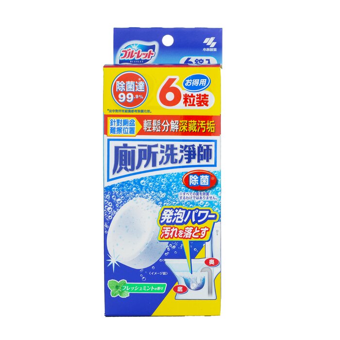 Kobayashi Toilet Bowl Cleaning Tablets 6pcsProduct Thumbnail