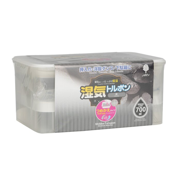 Kokubo Powerful Moisture Absorber – Charcoal (for Closets, Cabinets, Shoe Cabinets) 700mlProduct Thumbnail