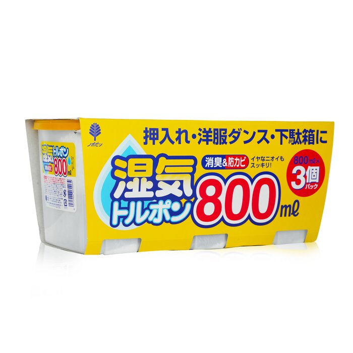 Kokubo Jumbo Dehumidifier 3pcsx800mlProduct Thumbnail