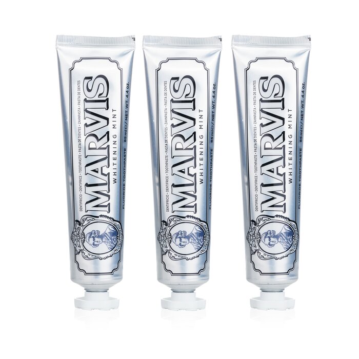 Marvis Trio Set: 3x Whitening Mint Toothpaste With Xylitol 3x85ml/4.2ozProduct Thumbnail