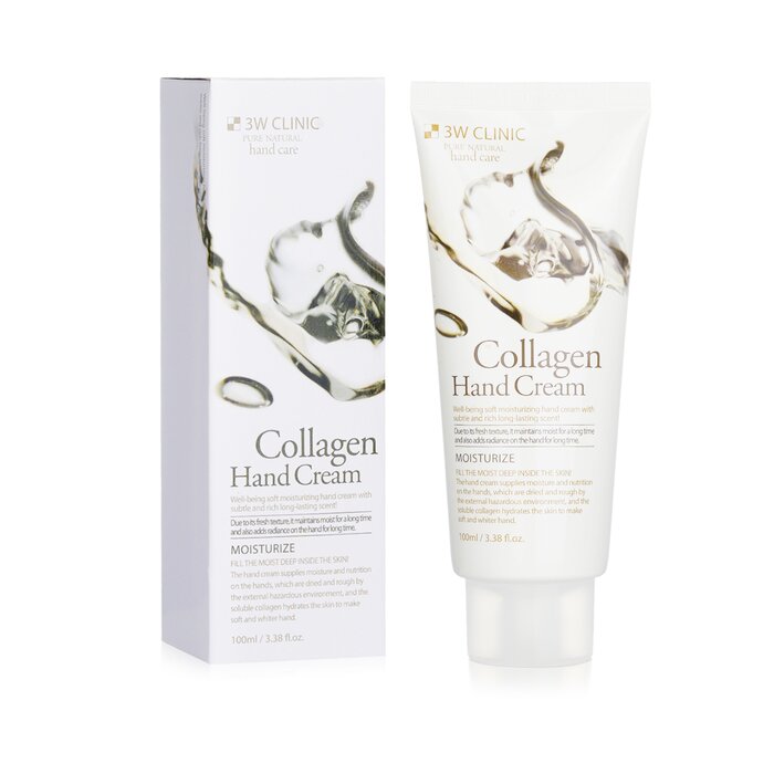 3W Clinic 3W 診所  Hand Cream - Collagen (Exp. Date 12/2022) 100ml/3.38ozProduct Thumbnail