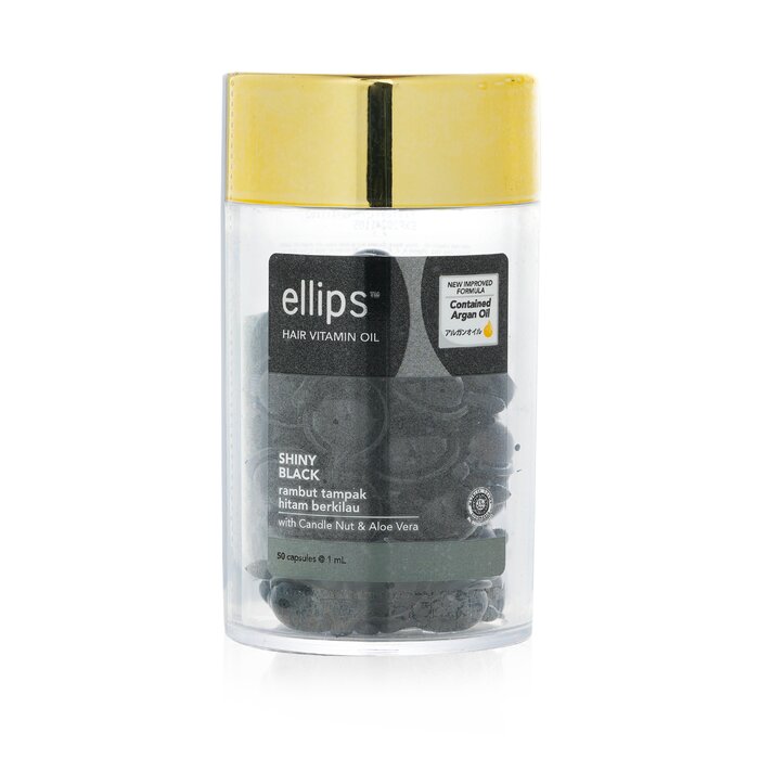 Ellips Hair Vitamin Oil - Shiny Black 50capsules x1mlProduct Thumbnail