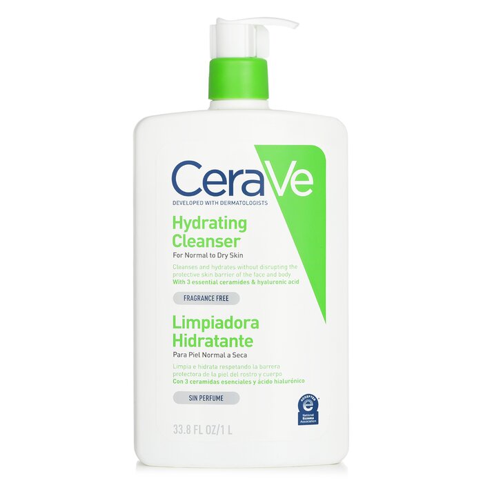 CeraVe Hydrating Cleanser For Normal to Dry Skin 1000ml/33.8ozProduct Thumbnail