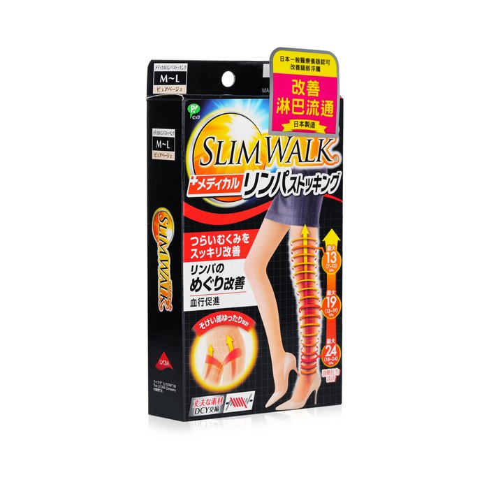SlimWalk 醫療保健耐勾壓力絲襪褲 - #淺肉色 (尺寸:中至大碼)  1pairProduct Thumbnail