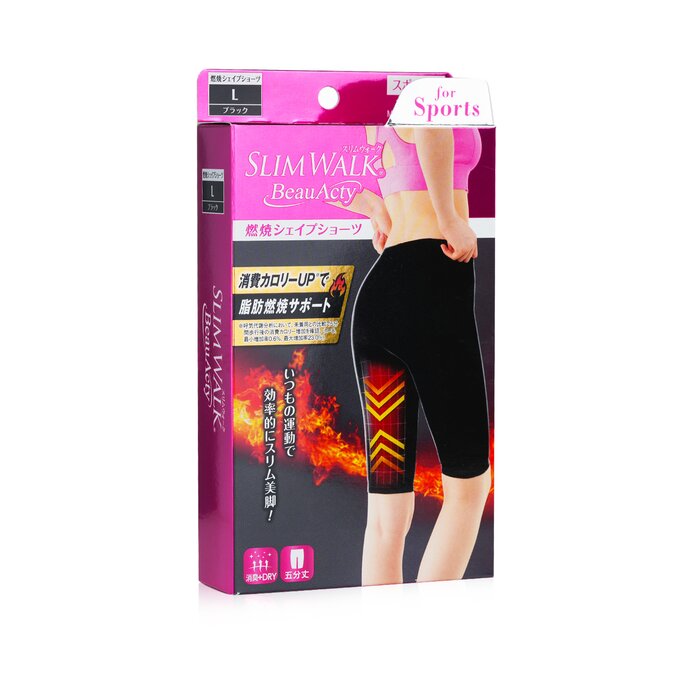 SlimWalk Компресиращи къси панталони с поддържаща форма за изгаряне на мазнини 1pairProduct Thumbnail