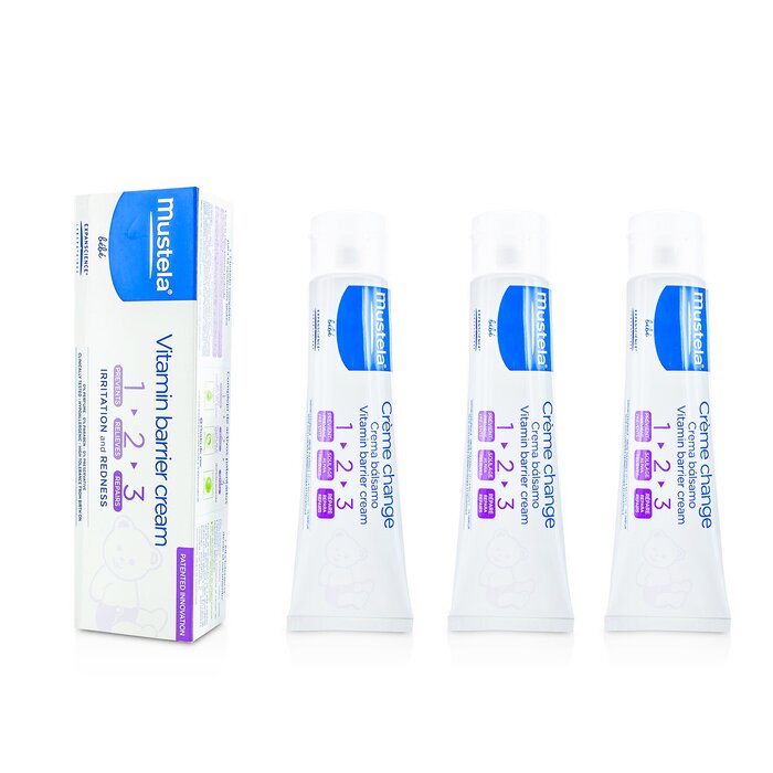 Mustela Vitamin Barrier Cream Trio Set 3x100ml/3.88ozProduct Thumbnail