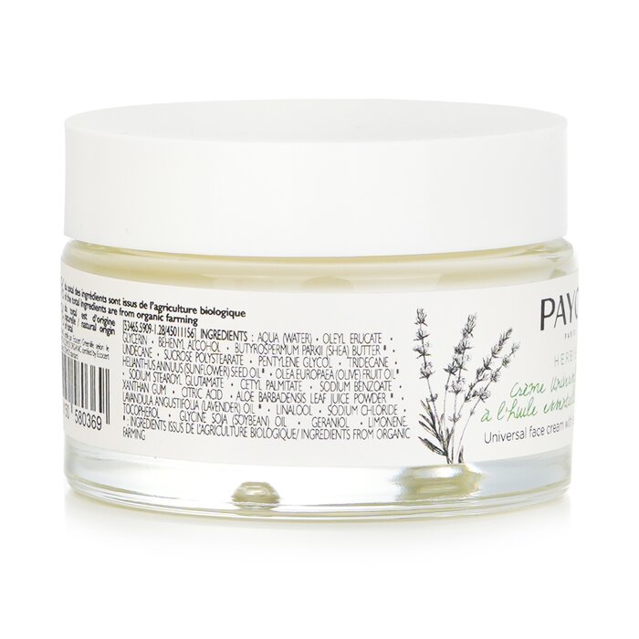 Payot Herbier Organic Universal Face Cream With Lavender Essential Oil 50ml/1.6ozProduct Thumbnail