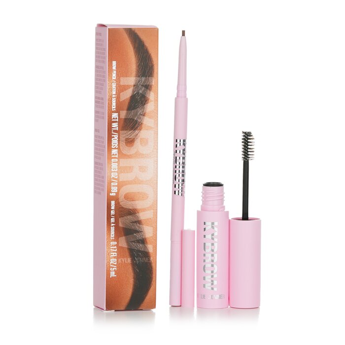 Kylie By Kylie Jenner KyBrow Kit: Brow Gel 5ml + Brow Pencil 0.09g 2pcsProduct Thumbnail