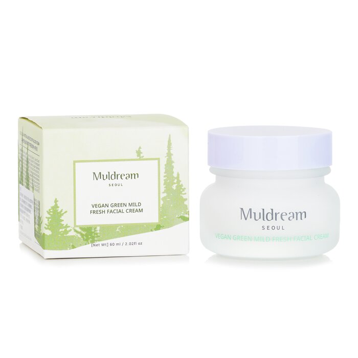 Muldream Vegan Green Mild Fresh Facial Cream 60ml/2.02ozProduct Thumbnail