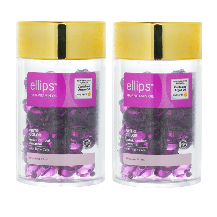 Ellips Hair Vitamin Oil - Nutri Color 2x50capsulesProduct Thumbnail
