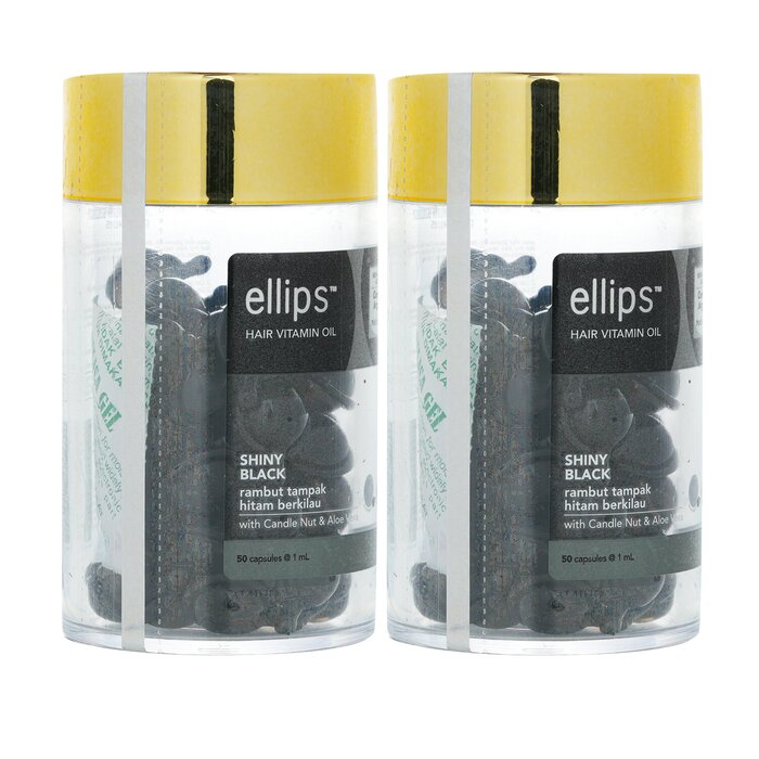 Ellips Hair Vitamin Oil - Shiny Black 2x50capsulesProduct Thumbnail