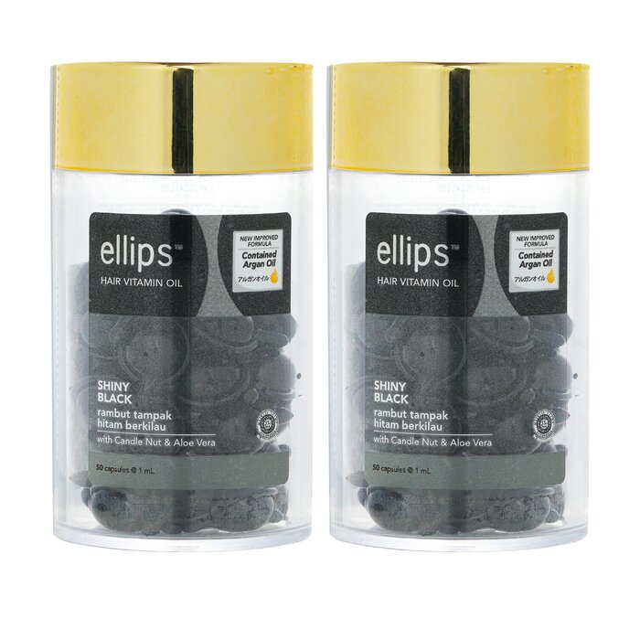 Ellips Hair Vitamin Oil - Shiny Black 2x50capsulesProduct Thumbnail